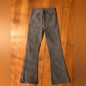American Eagle super Hi-rise flare corduroy 4 long
